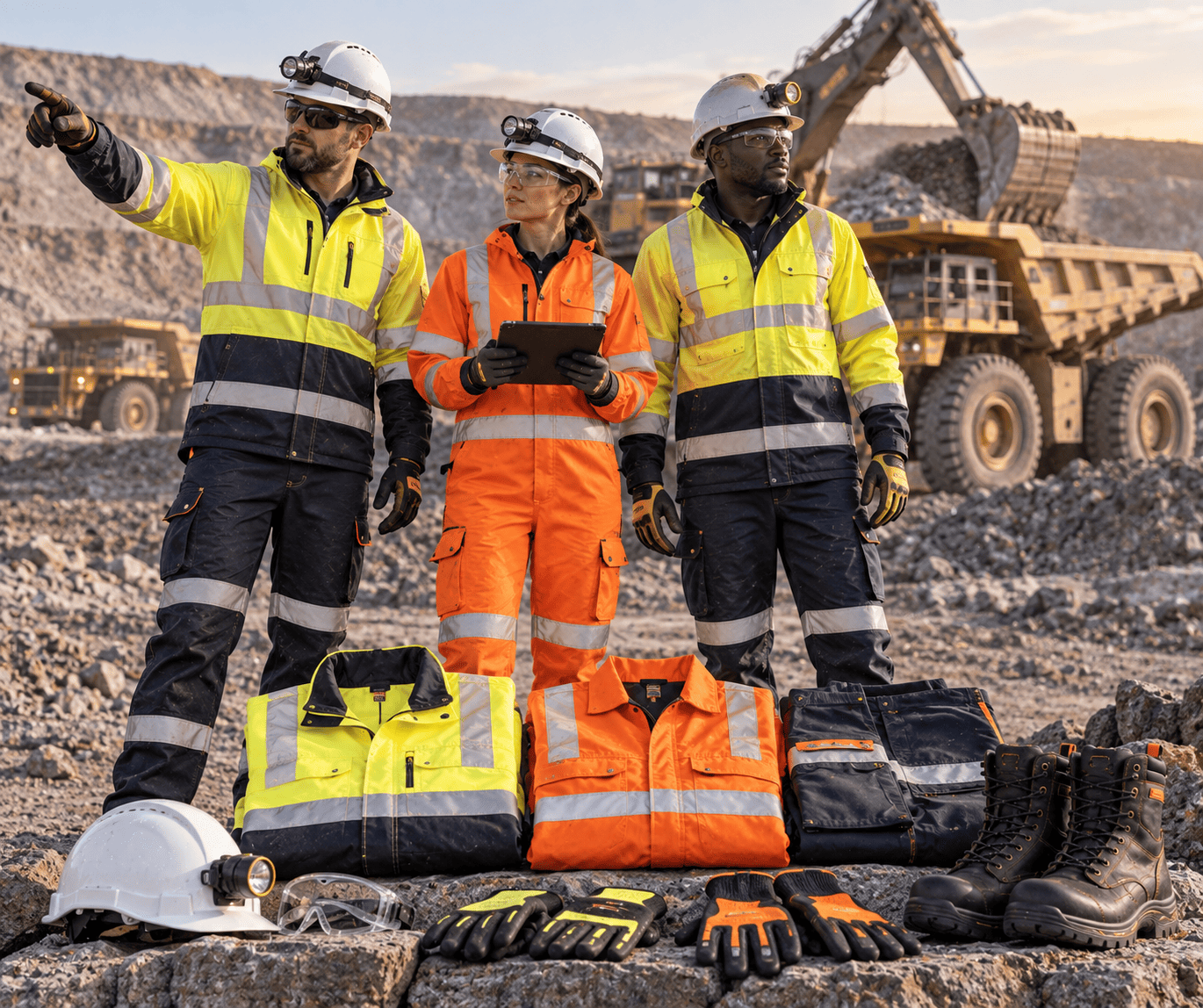 open pit mining heavy equipment