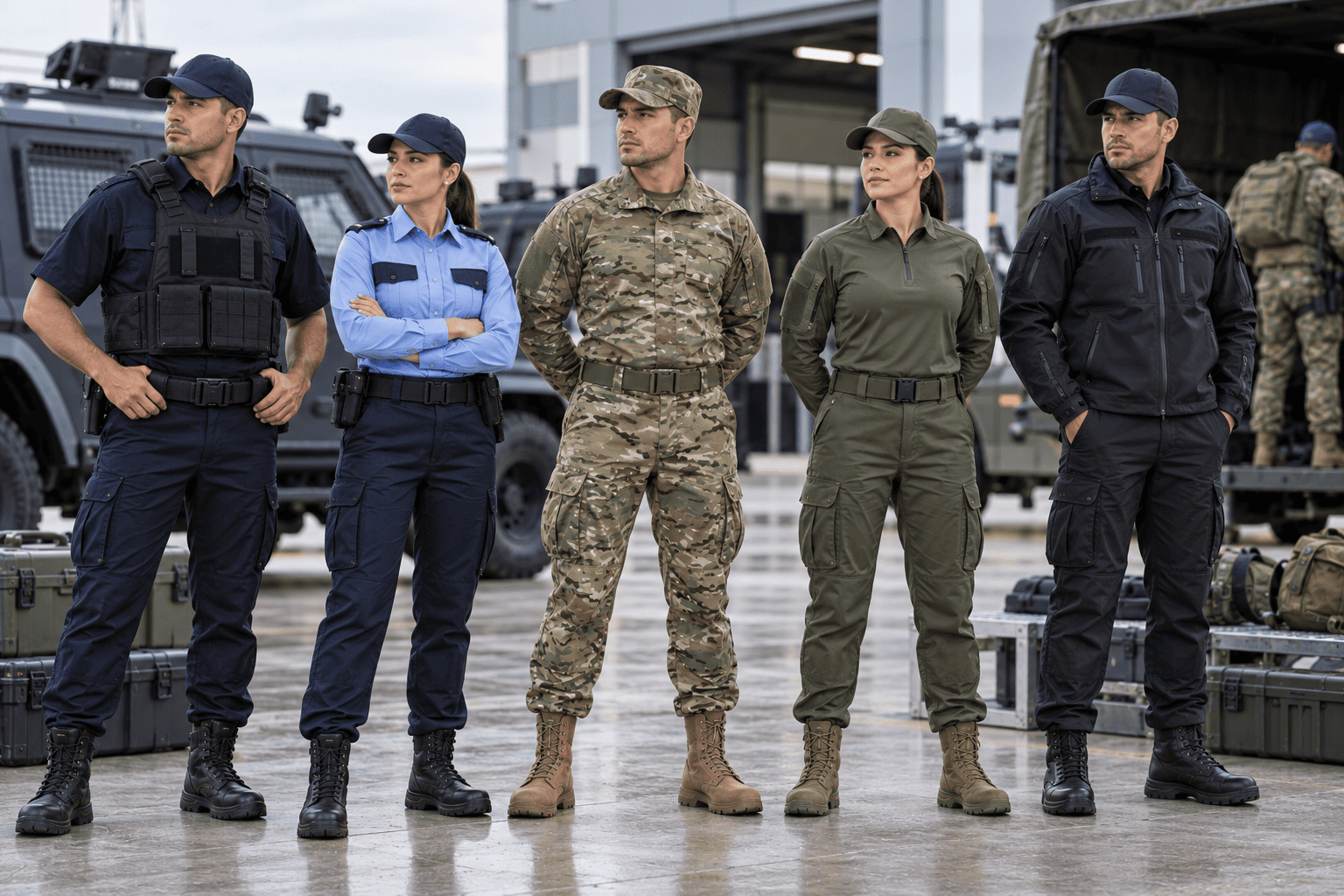 military transport and public safety operations